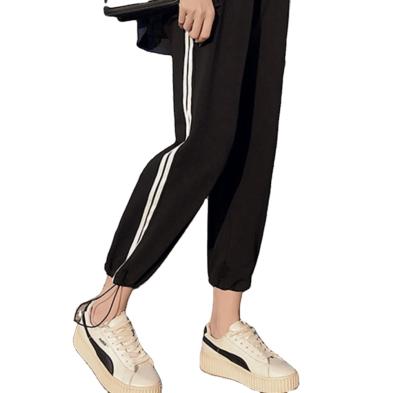 China 2021 breathable autumn and new winter sports pants women, streetwear loose straight casual pants for sale