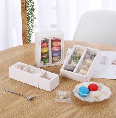 China Biodegradable Dessert Macaron Standmacaron Box for sale