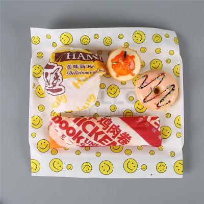 China Greaseproof Greaseproof For Pizza Burger Wrapping Packaging Takeout Burger Paper for sale