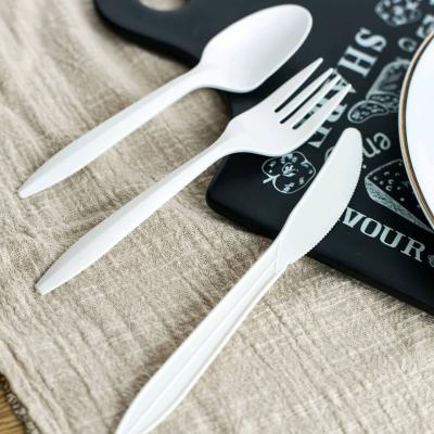 China Culery Cornstarch Disposable Cutlery Set Compatible Biodegradable Knife for sale