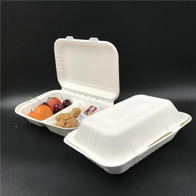 China Japanese Carry For Food Double Layer Folding Bento Box Disposable for sale