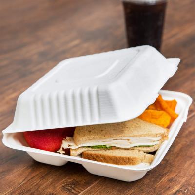 China Fold To Go Container With Compartments Hotcold Food Transport Containers for sale