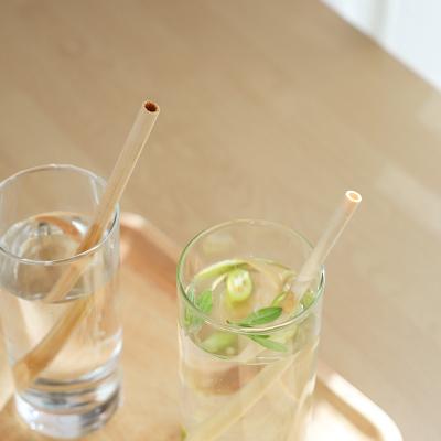 China Casual Supplier Straw Compostable Juice Eco Friendly Bamboo Drink Straws for sale