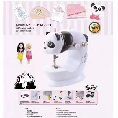 China [Standard Edition] Small Mini Shaped Multifunctional Portable Household Handsome Household Electric Sewing Machine For Sewing Clothes for sale