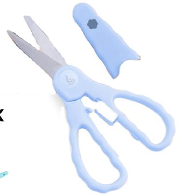 China Student scissors small 6 INCH office scissors stainless steel student scissors suitable for children use for sale