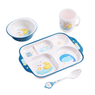 China Sustainable Super Low Price Made In China Wholesale Melamine Dinnerware Set For Baby for sale