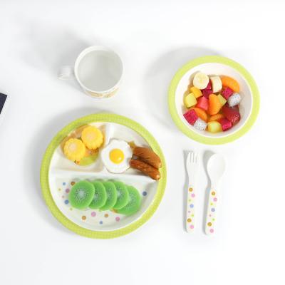 China Yiheng Sustainable Melamine Dish For Kids Butterfly Picture Melamine Plates Deep Dish Kids Melamine For Home Use for sale