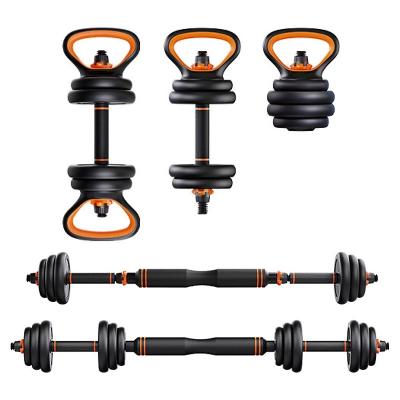 China Motion Radio Tracking APP Tracking Adjustable Body Pump Stainless Steel Coated Dumbbell Set Weighs 40kg 50 Kg Dumbbell Barbell for sale