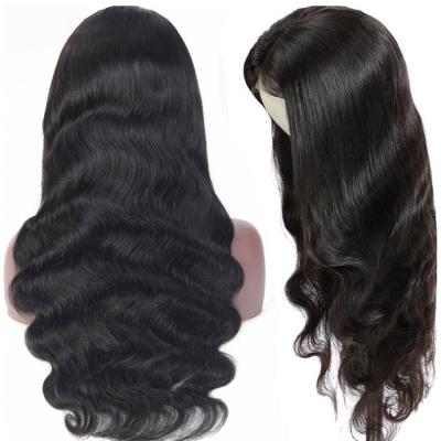 China High Quality Straight With Factory Wholesale Price 5x5 Hd Big Transparent Swiss Lace Closure Wigs For Black Women for sale