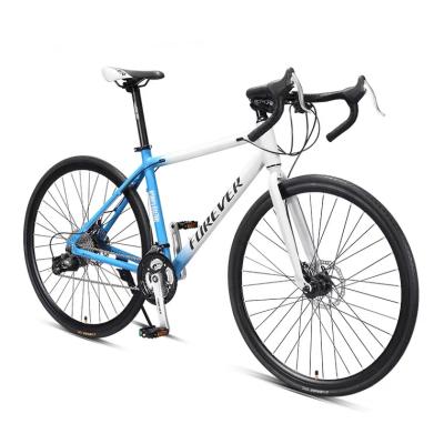 China Factory Direct Selling New Design Alloy Frame 33 Speed ​​700C Steel Road Bike Forever for sale