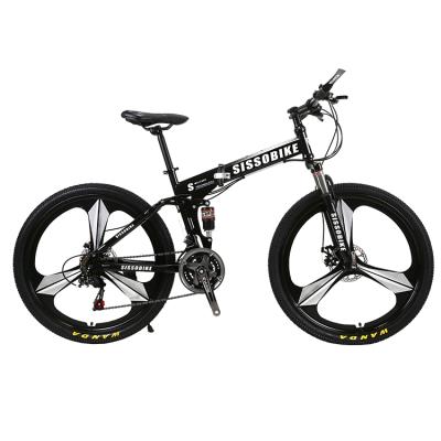 China 26 inch bicicleta sale mtb wheel bicycle steel well integrated well integrated foldable bike for sale