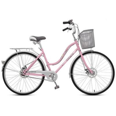 China Hot selling 24 inch single speed ladies bike street china deign city bike for sale