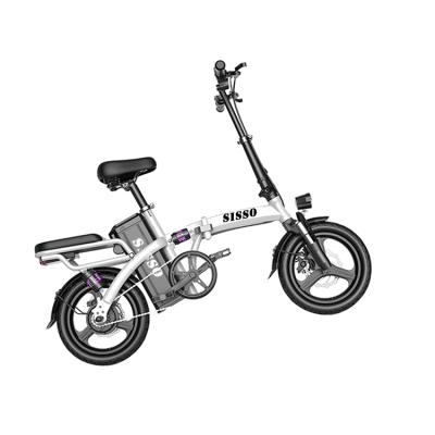 China Aluminum alloy china high qulity 14 inch aluminum alloy lithium battery folding e bike electric bicycle for sale