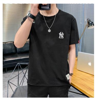 China Custom Men's Simple T-shirt Soft And Cozy Everyday Casual Soft And Cozy Cotton Material for sale