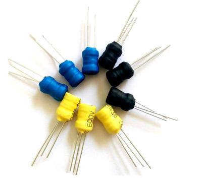 China LCHB-van de de Machtsinductor UL van de Reeksonderdompeling Buis Radiale Type Inductor 10uH - 47mH-Inductantie Te koop