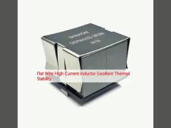 Flat Wire High Current Inductor Excellent Thermal Stability