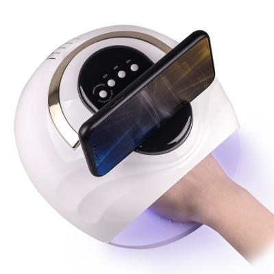 China 2021 Professional 168w Portable 42 LED 2 in Nail Dryer Nail UV Light Nail Led UV Lamp LG-M5PLUS for sale