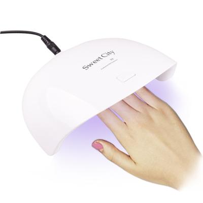 China X4 24w UV USB Finger Nail Lamp Led Nail Lamp 395nm UV Led Nail Lamp Dryer Dual Gel Polish Curing LG-X4 for sale