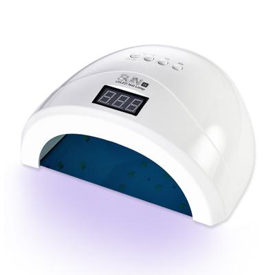 China 1S Mirror Base Nail Lamp 48W White UV Lamp Digital Nail Art Curing Machine For Nails LG-1S for sale