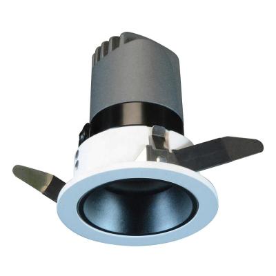 China Hotel 5W 7W 10W recessed LED spot downlight lamp with black mask dimmable cob led lamps for sale