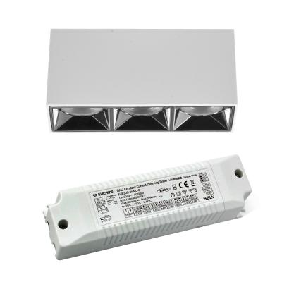 China LD38S-0312TW Minimalist LD38S-0312TW Outdoor Linear Grill Downlight Minimalist DALI Downlight Adjustable DALI Downlight TDC for sale