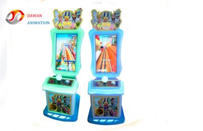 China Kids Subway Parkour Video Game Arcade Cabinet Coin Pusher Type 32 Inches for sale