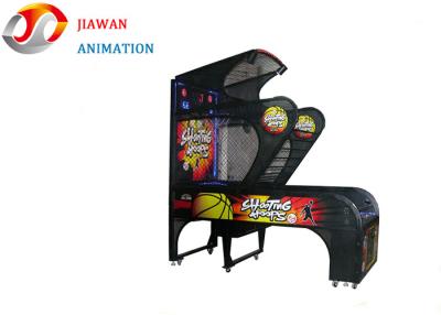 China Coin Operated Basketball Arcade Machine LED Digital Display Stainless Steel Basket for sale