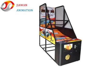 China Indoor Basketball Arcade Machine Hardware Material W250 X D100 X H240CM Size for sale