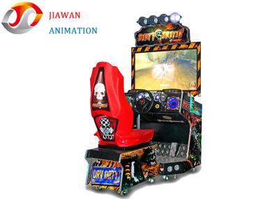 China Luxury Dirty Driving Simulator Game Machine 42 Inch Display Arcade Car Racing Games for sale