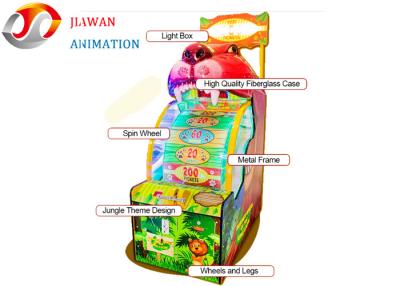 China Jungle Wheel Prize Vintage Arcade Machines Wonderful Music With Colored Lights for sale