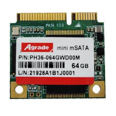 China Original SSD mSATA SSD Nand Flash Mini Hard Drive Msata SSD 128 mSATA 256GB Industrial SSD For BOX PC PPC IPC CNC for sale