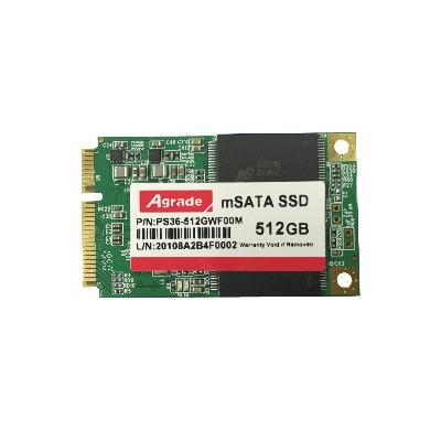 China Professional mSATA SSD Manufacturer Industrial Solid State Disk Hard Drive 128 512GB Industrial mSATA SSDs for sale