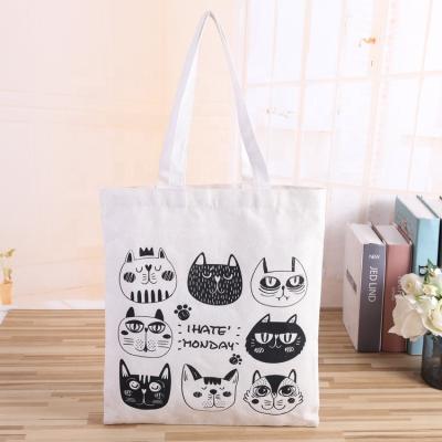 China Water Resistant Design Your Own Shopping Bag Custom Reusable Cotton Tote Bags With Custom Printed Logo for sale