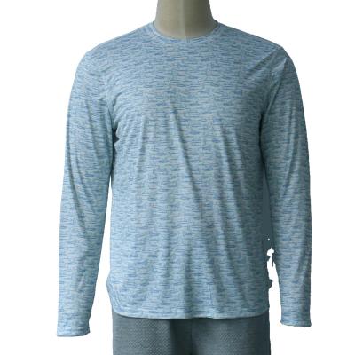 China Best Price UPF50+ /Moisture Absorption Perspiration Best Quality Casual Men's Long Sleeves Guarantee 100%polyester upf50+ for sale