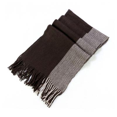 China HZM-12013 Men's Women's Children Comfortable and Super Warm Brush Knitted Scarf Women's Winter Scarf for sale