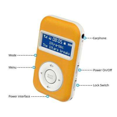 China Digital PORTABLE 15 Hours Portable Playtime Radios Transistor For Outdoor Activities Portable FM Radio for sale