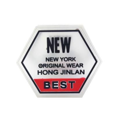 中国 Manufacturer Cheap Custom 2d 3d Rubber Soft PVC Patches Label No Minimum, Logo Patch With Hook Backside Wholesale 販売のため