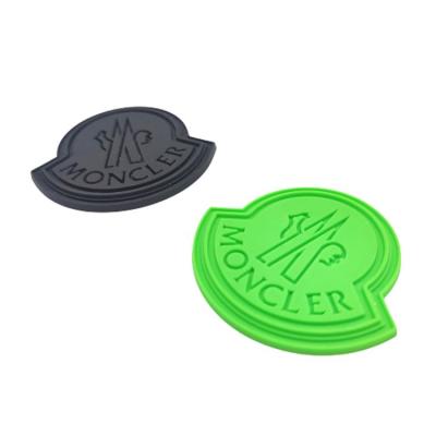 China High Quality Custom Private Brand 3D Rubber Patches With Widely Uses With Free Artwork Design Services en venta