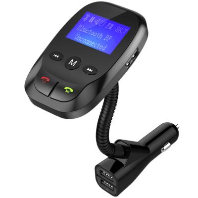 China Mobile Phone Tablet MP3 GPS Dual USB Ports Wireless Adapter Car Fm Radio Transmitter for sale