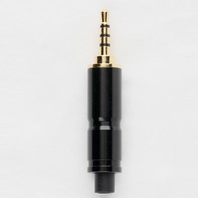 China Commercial 2.5mm Plug 4pin Audio Trim Connector For Headphone Upgrade Cable for sale