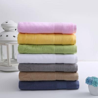 China Factory Compressed Stock Guangzhou Brand Towel 100% Cotton Spa and Custom Hotel Bath Towel for sale