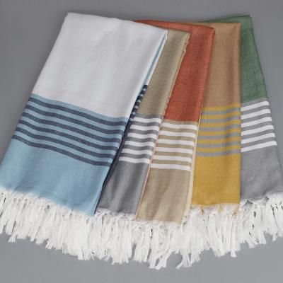 China Custom Printed Polyester Custom QUICK DRY Turkish Bath Towel Turkish With Tassel Sand Polyester Free Bath Turkish Beach Towel for sale