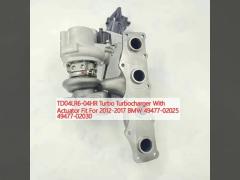 TD04LR6-04HR Turbo Turbocharger With Actuator Fit For 2012-2017 BMW 49477-02025 49477-02030
