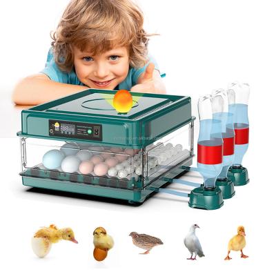 China Chicken birds pigeon quail High Quality 12 Egg Capacity Household Fully Automatic Electric Egg Incubators for sale