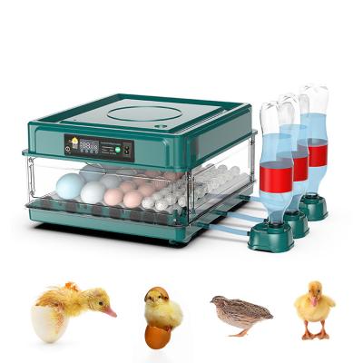 China Chicken birds pigeon quail Hot Sales 12 Egg Capacity Dual Power Supply Automatic Chicken Egg Incubator for sale