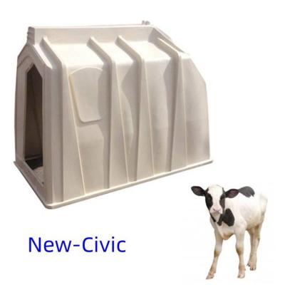 China Sheep High quality farm equipment durable livestock plastic cow house cages calf hutch for sale