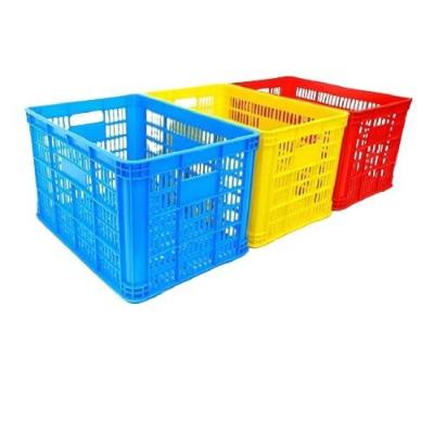 China Chicken Wholesales plastic multiple colors durable carrier crates poultry chicken layer cage for sale