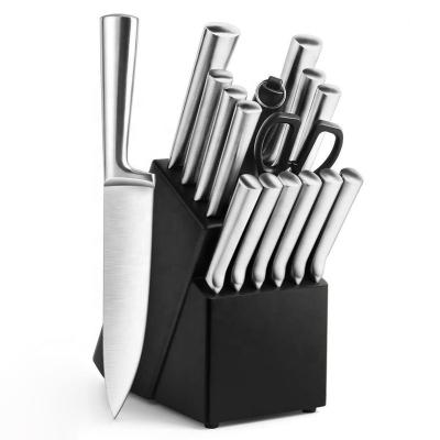 China Disposable New Arrival High Quality 16 PCS Stainless Steel Cutlery Kitchen Knife Set On Sale for sale