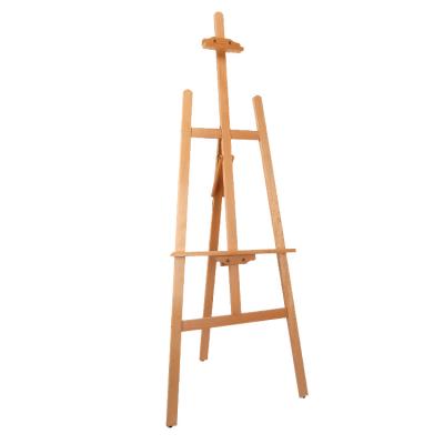 China High Quality Easel Beech Drawing Painting Painting, Large Display Easel Wooden Easel Stand for sale