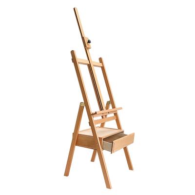 China Box Style Painting Easel Simple Professional French Adjustable Painting Easel Durable French Easel for sale